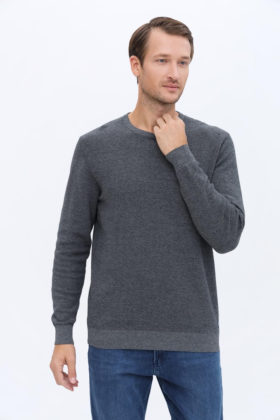 Джемпер Casa Moda серый меланж