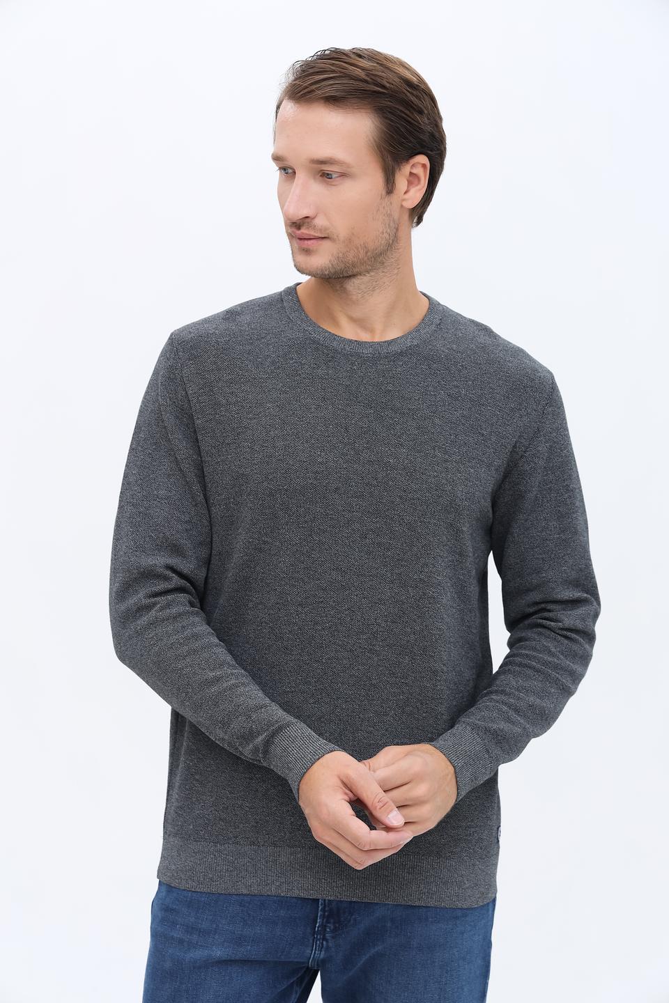 Джемпер Casa Moda серый меланж