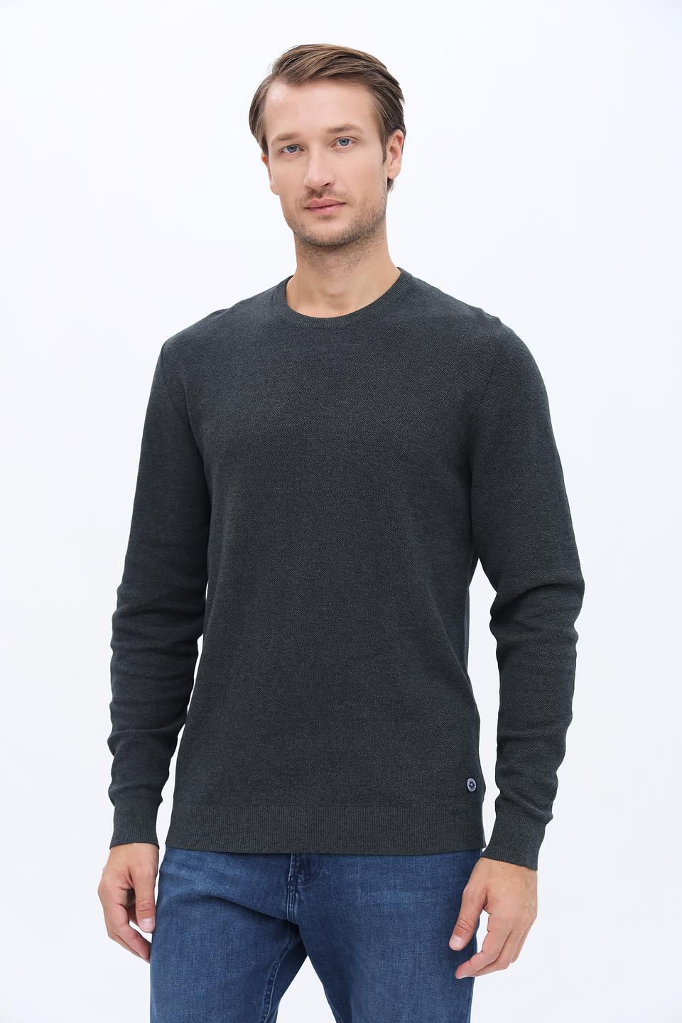 Джемпер Casa Moda серый меланж