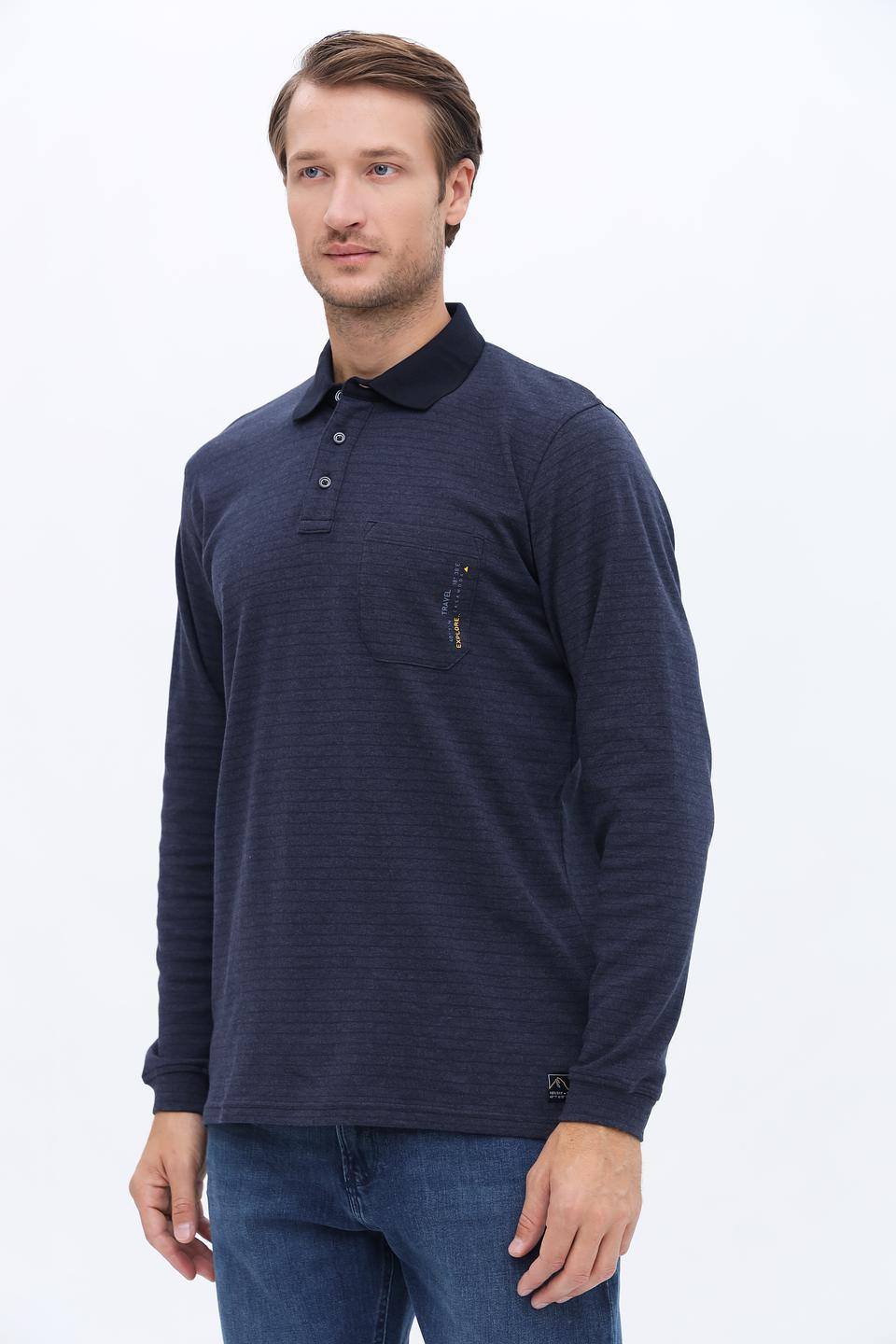 Поло Casa Moda с длинным рукавом