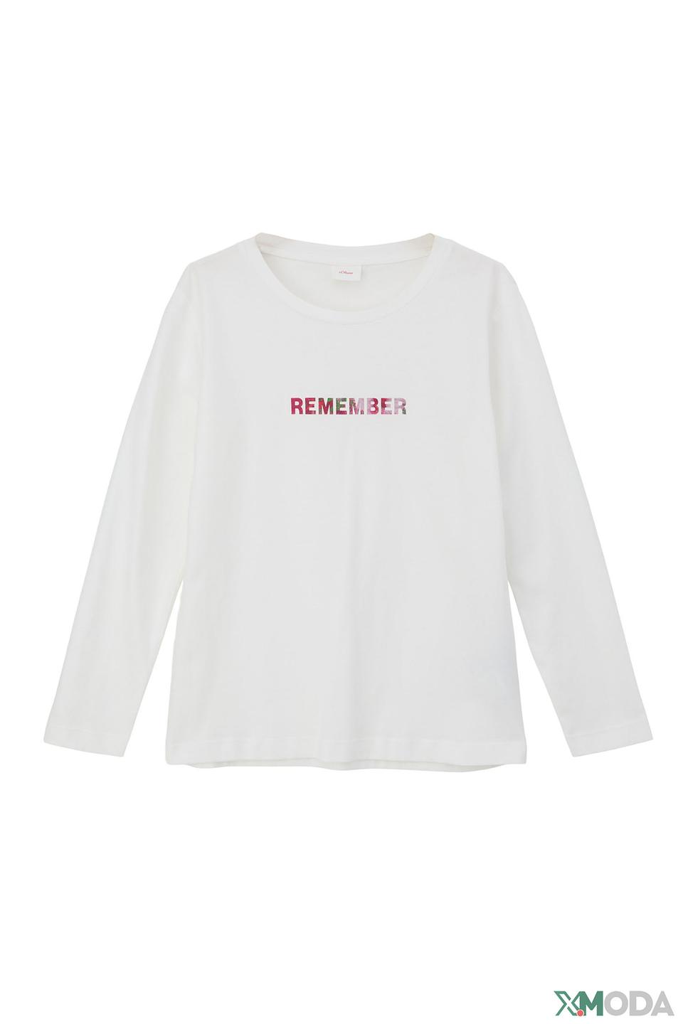 Футболка s.Oliver дев. с принтом