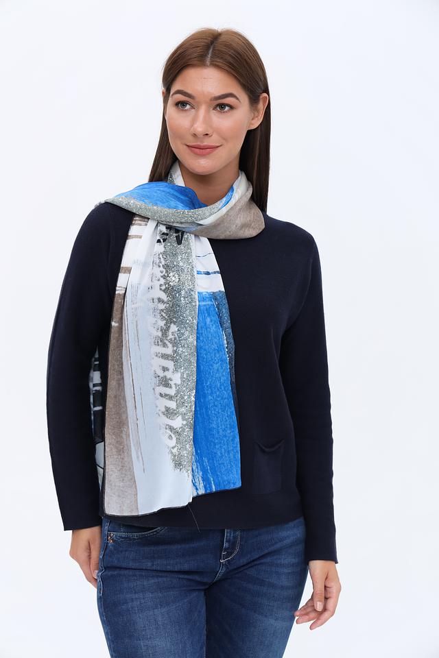 Шарф Frank Walder с принтом