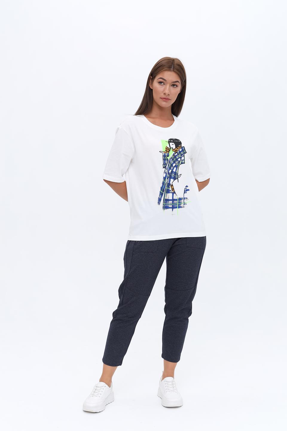 Футболка Oui с принтом