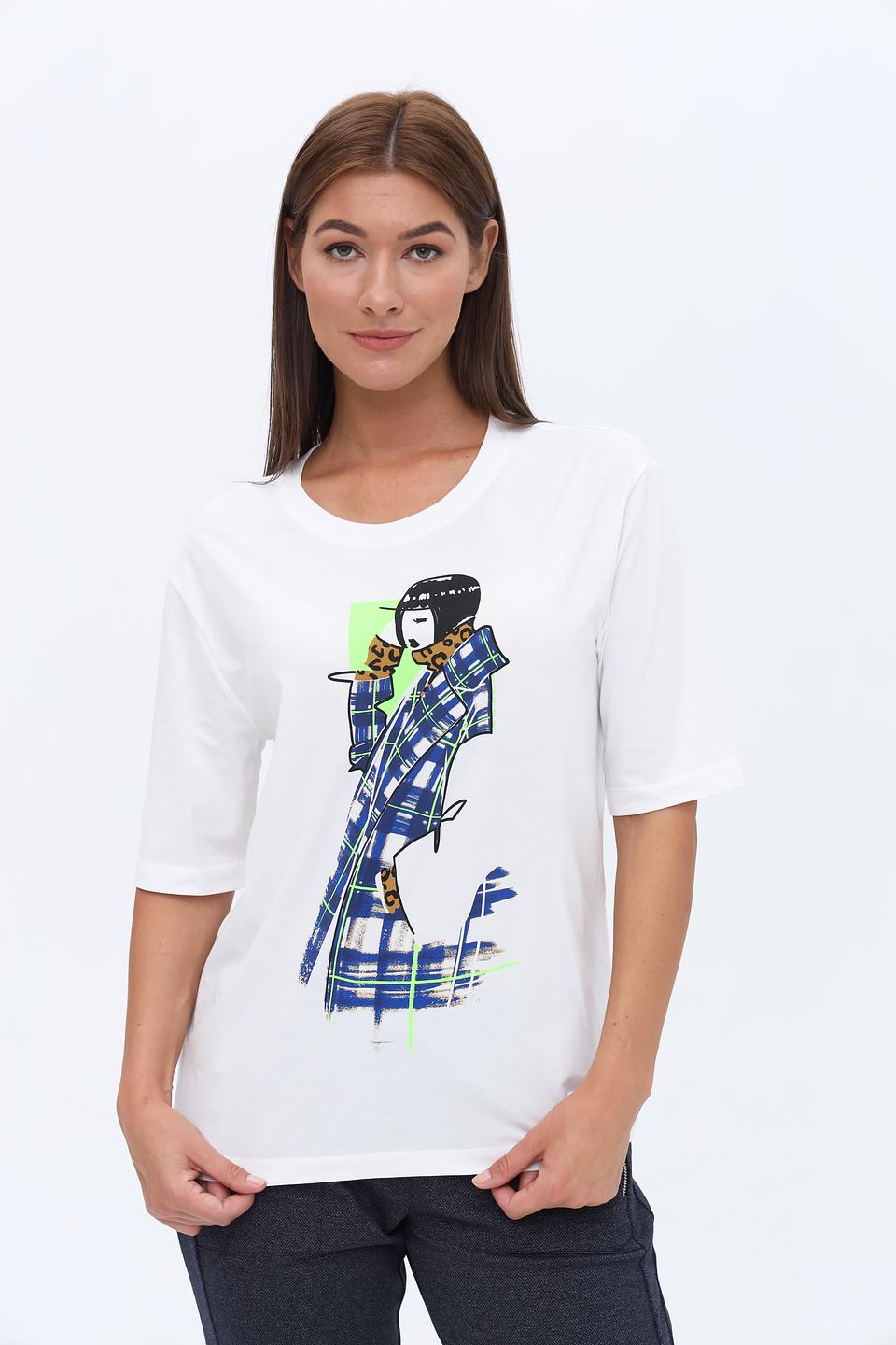 Футболка Oui с принтом