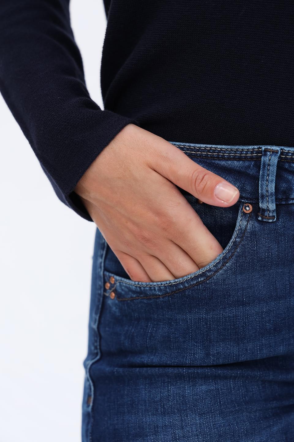 Джинсы Time Zone Slim Fit синие