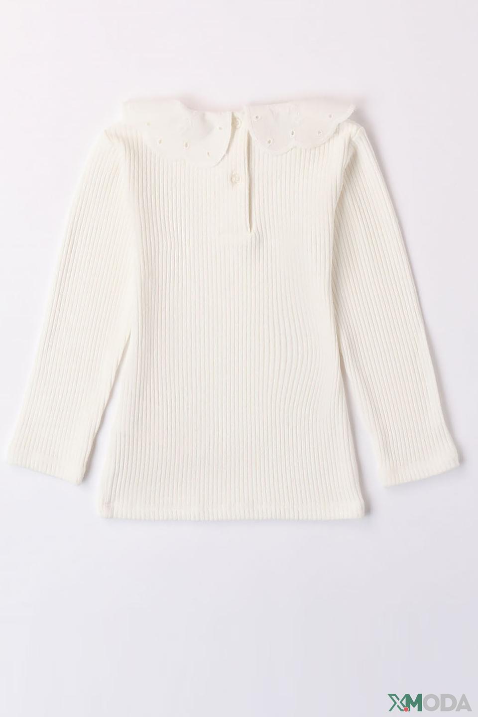 Джемпер Sarabanda дев. с воротником-стойкой