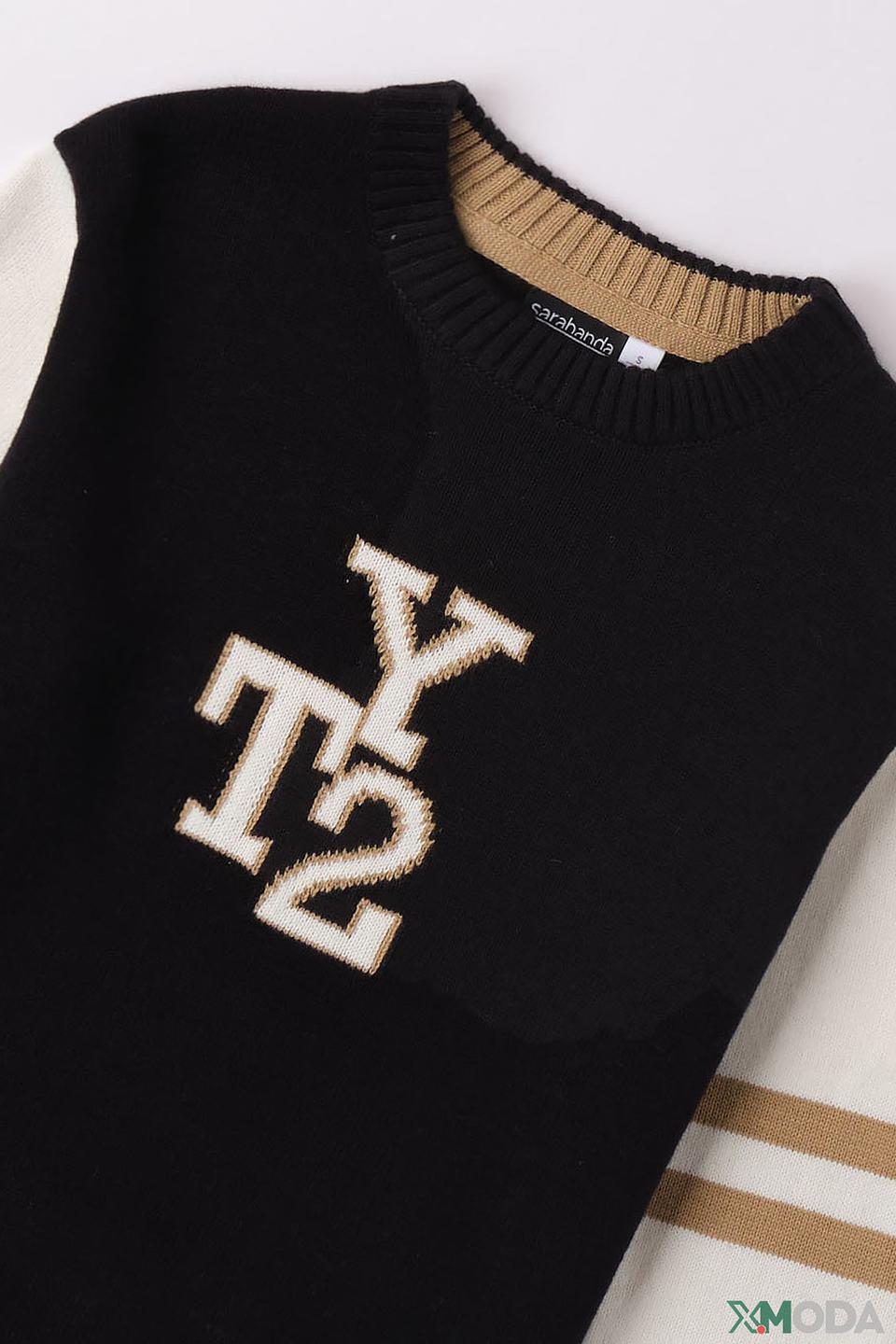 Джемпер Sarabanda с логотипом чёрный