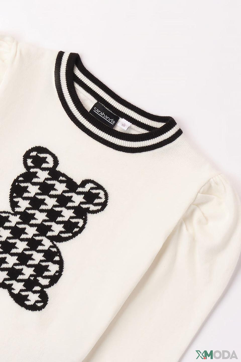 Джемпер Sarabanda дев. с медведем