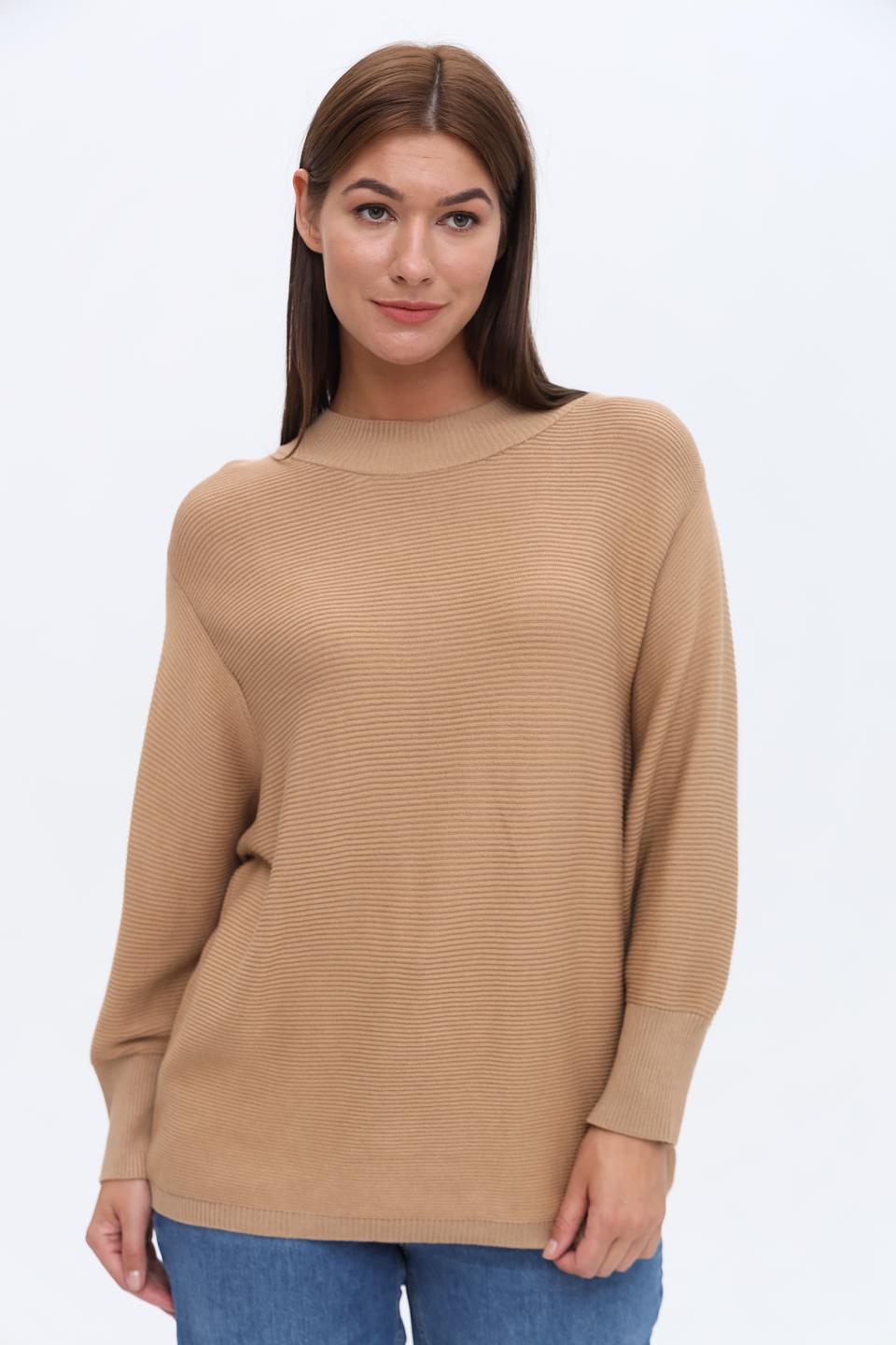 Пуловер More and More бежевый