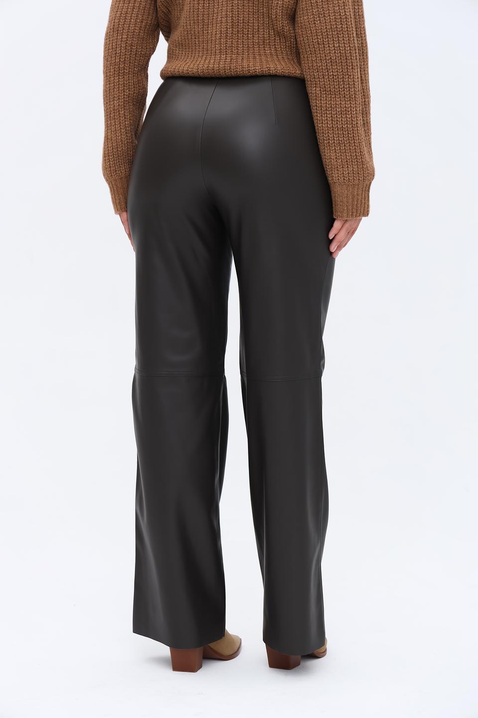 Брюки Marciano кожаные чёрные