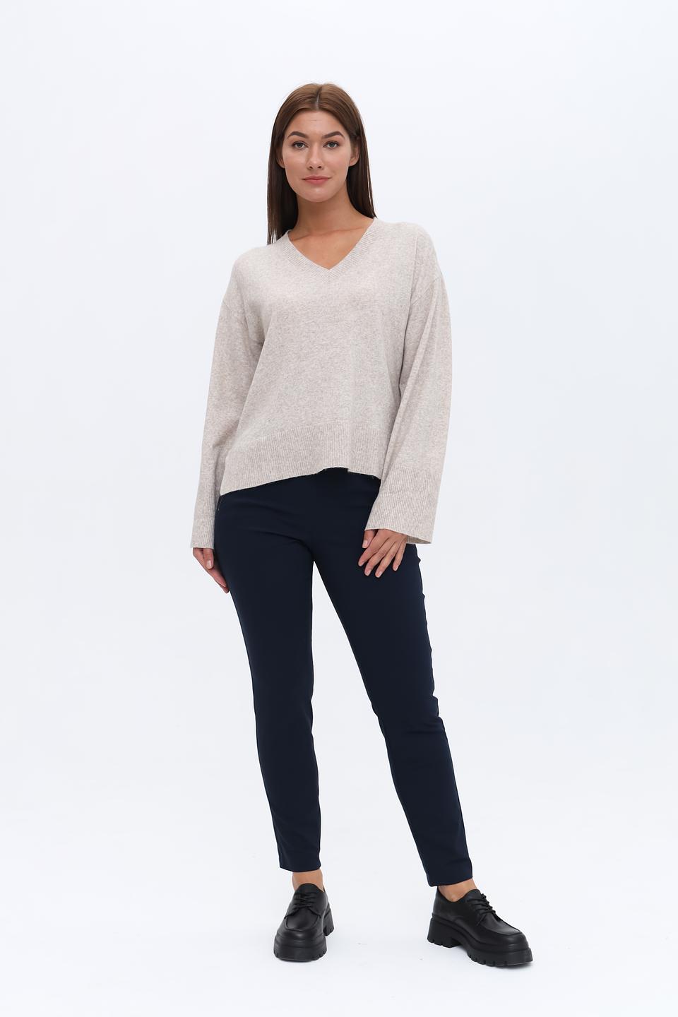 Брюки Gardeur темно-синие с молниями