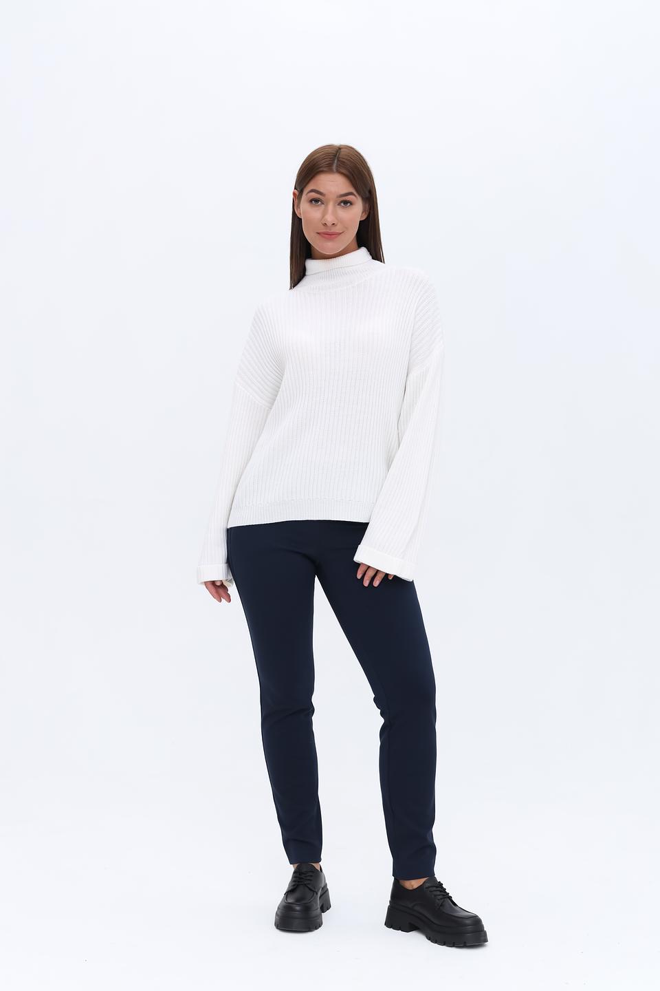 Брюки Gardeur с молниями темно-синие