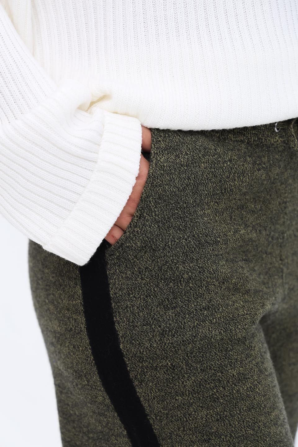 Брюки прямые UNQ хаки