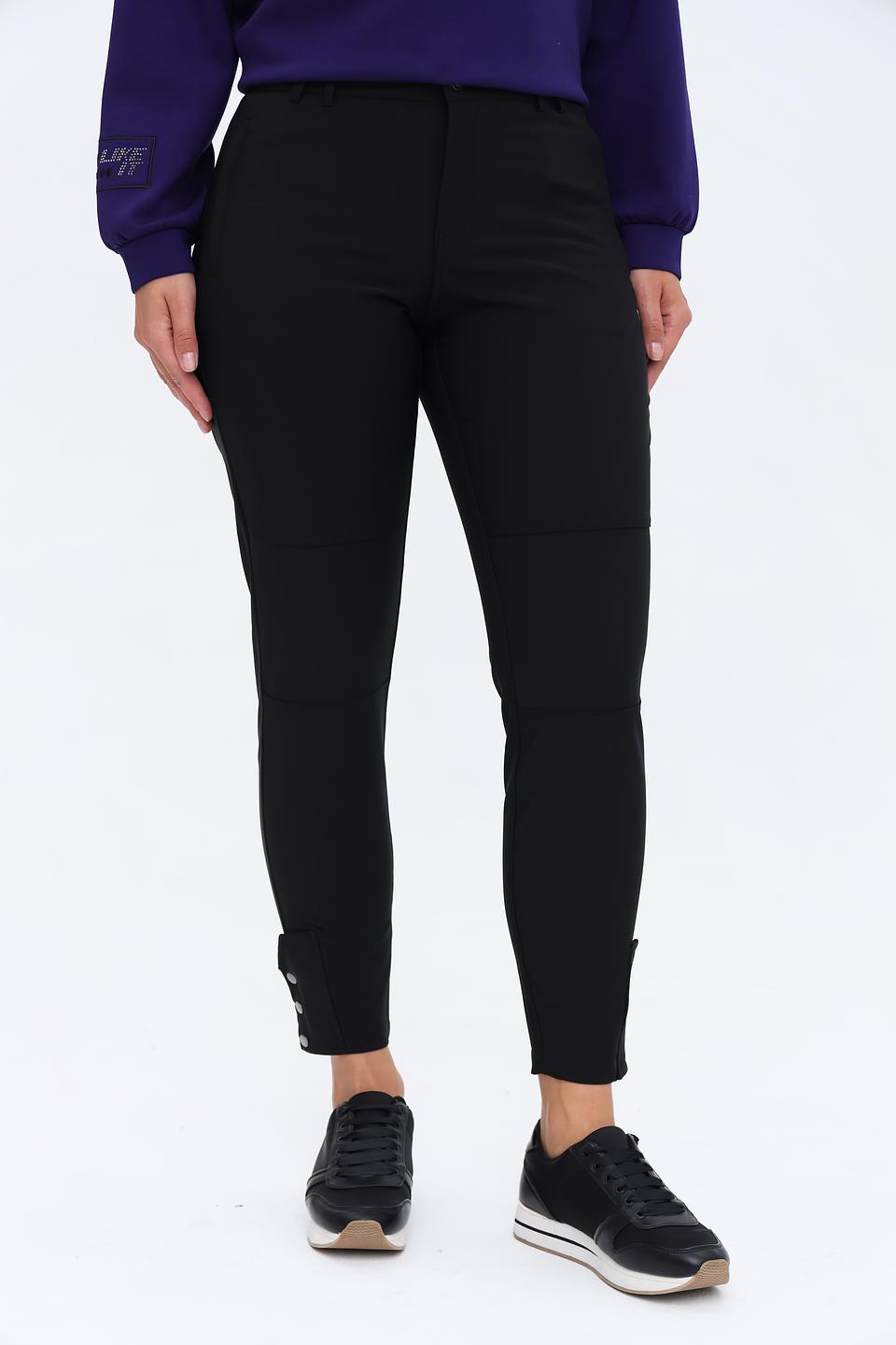 Брюки Monari чёрные с карманами