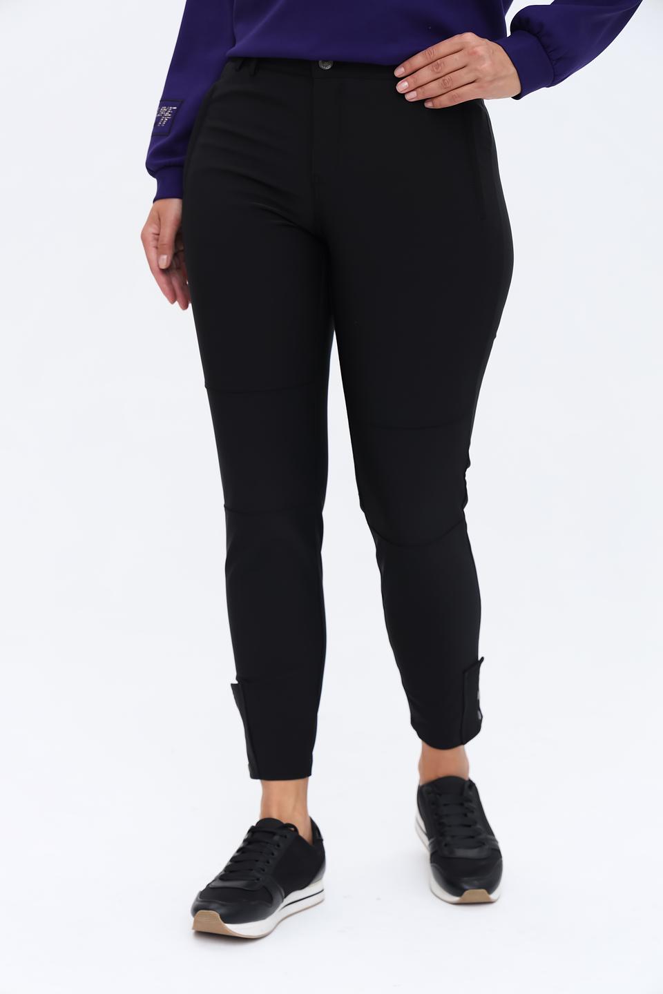 Брюки Monari чёрные с карманами