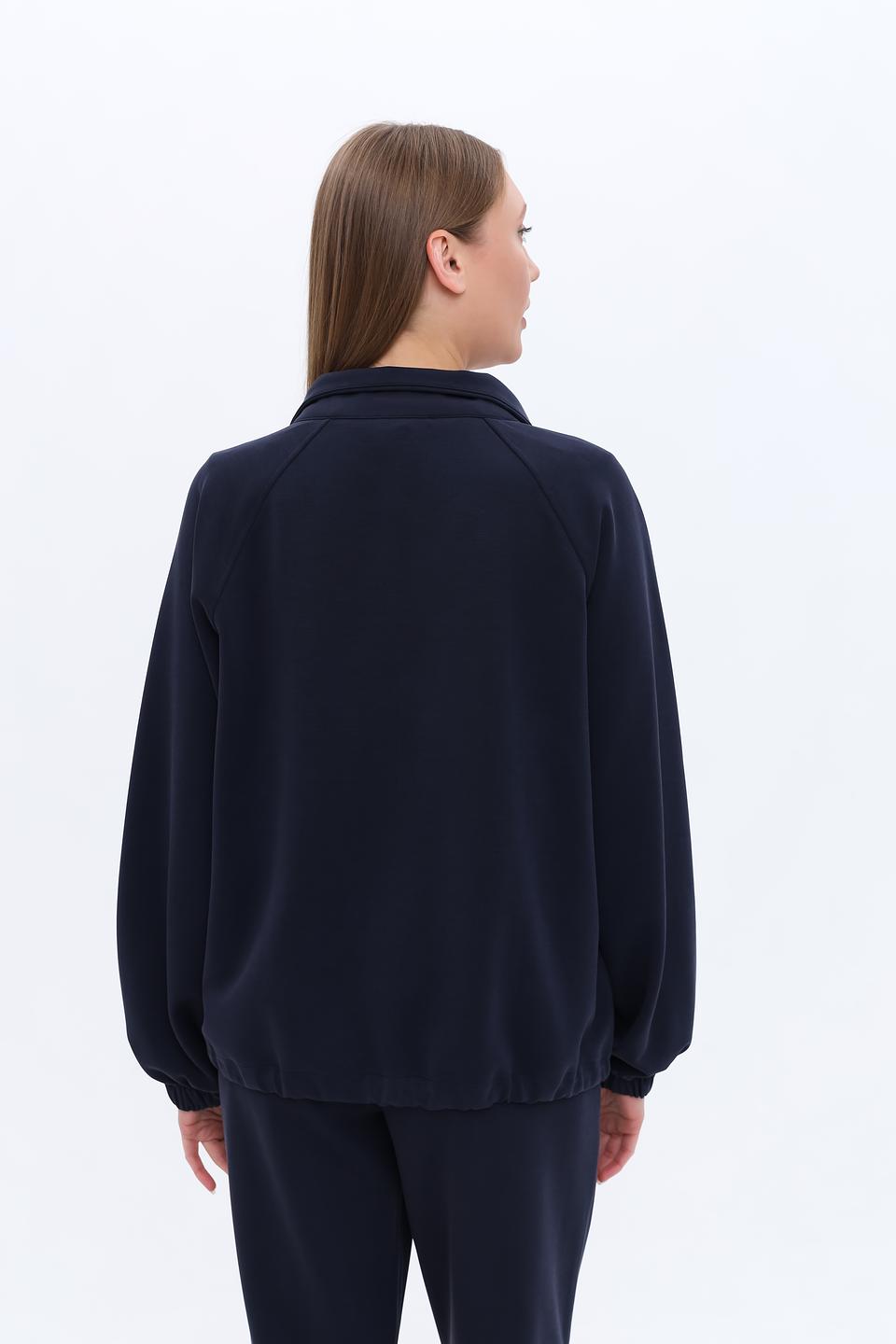 Толстовка Bugatti темно-синяя