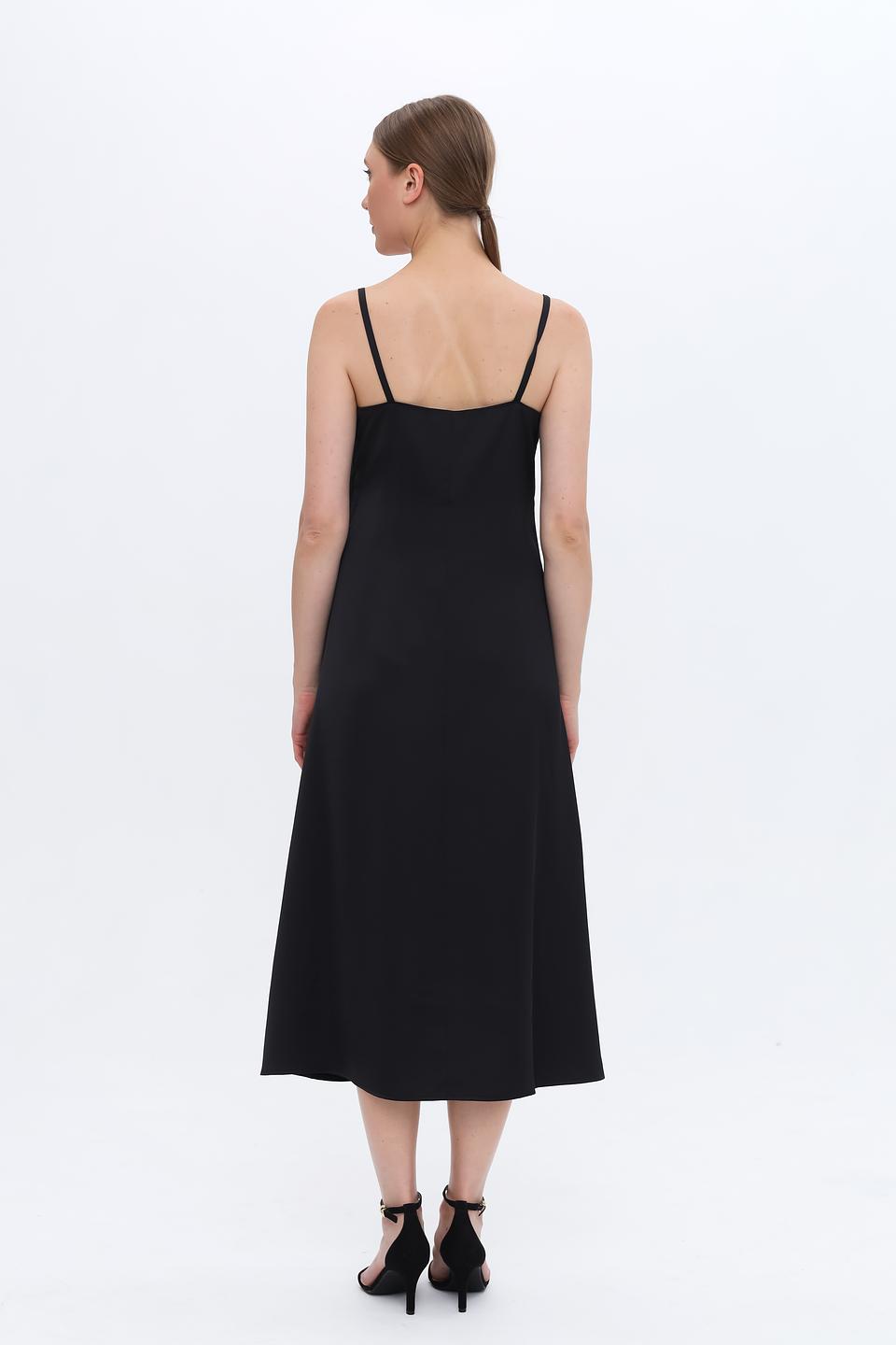 Платье Penny Black чёрное с сеткой