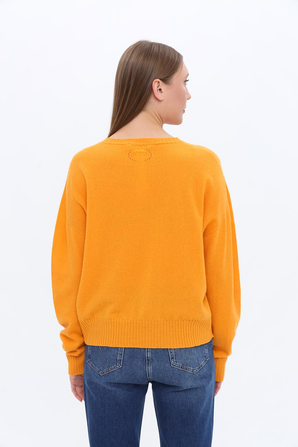 Джемпер Twin Set кашемировый оранжевый