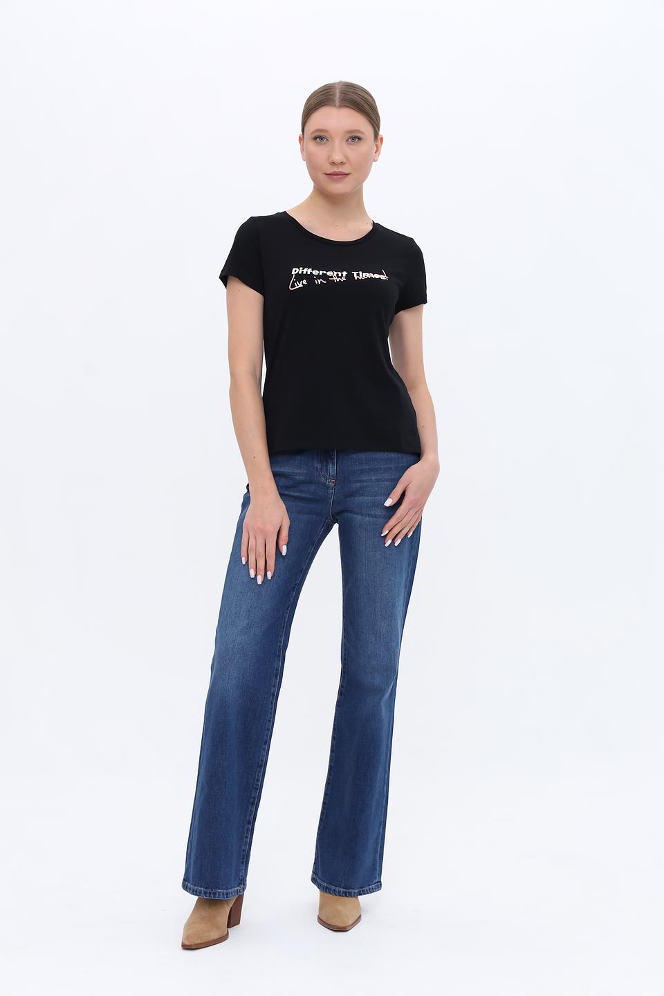 Футболка Tom Tailor denim чёрная