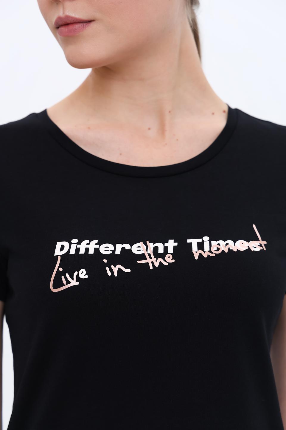 Футболка Tom Tailor denim чёрная