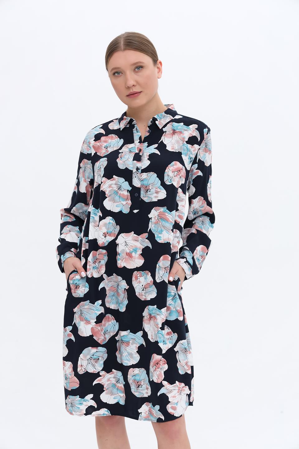 Платье Tom Tailor с цветочным принтом