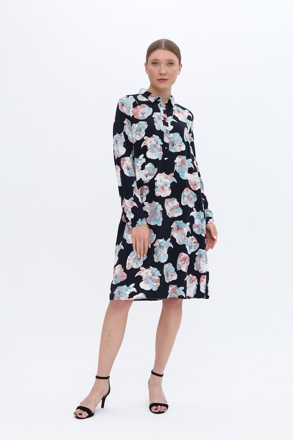 Платье Tom Tailor с цветочным принтом