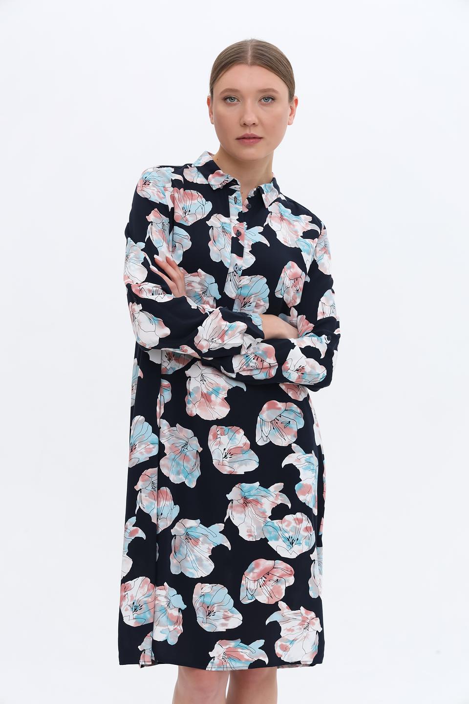 Платье Tom Tailor с цветочным принтом