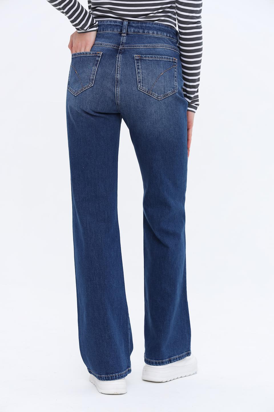 Джинсы Penny Black Grey широкие indigo