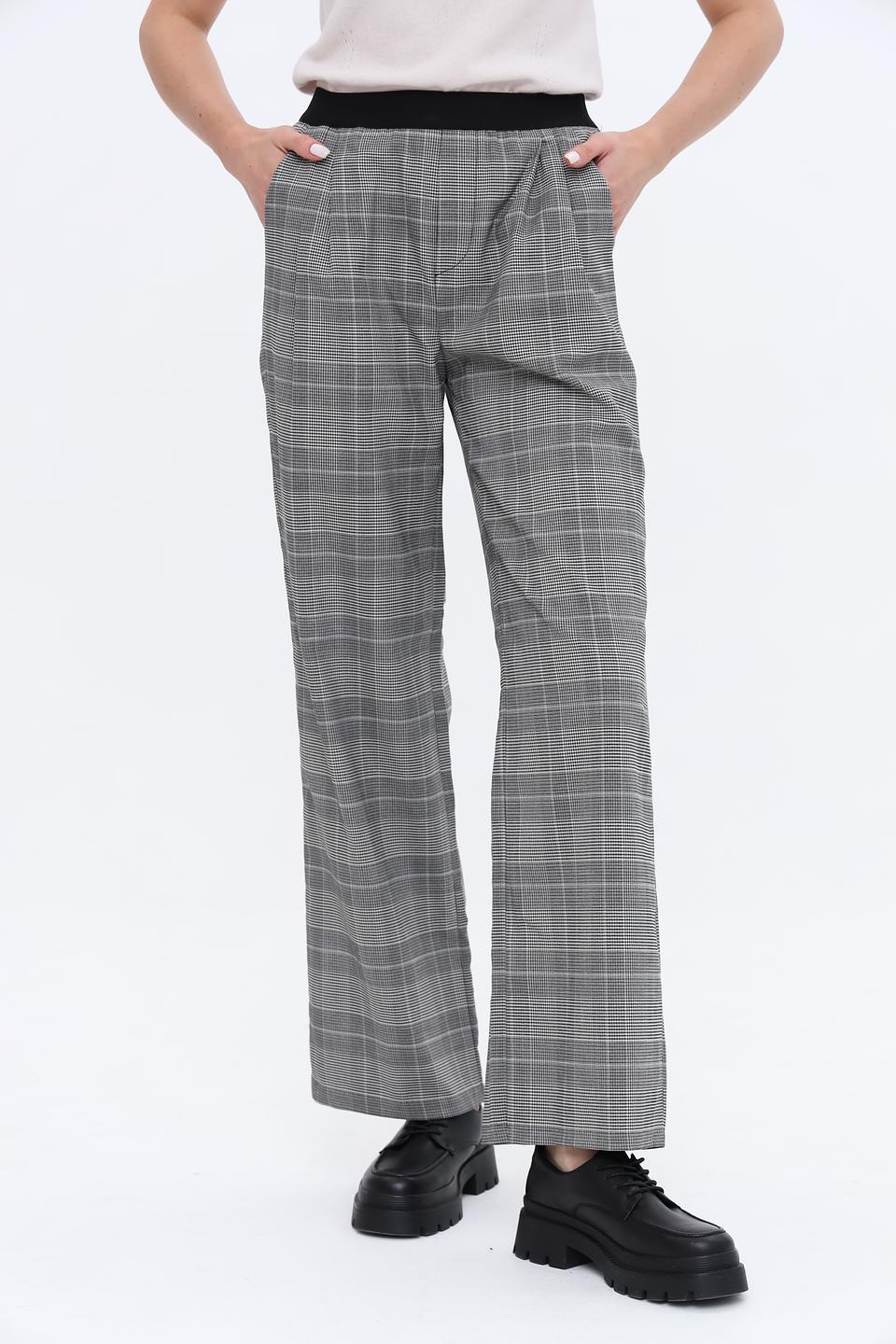 Брюки кл Broadway в клетку