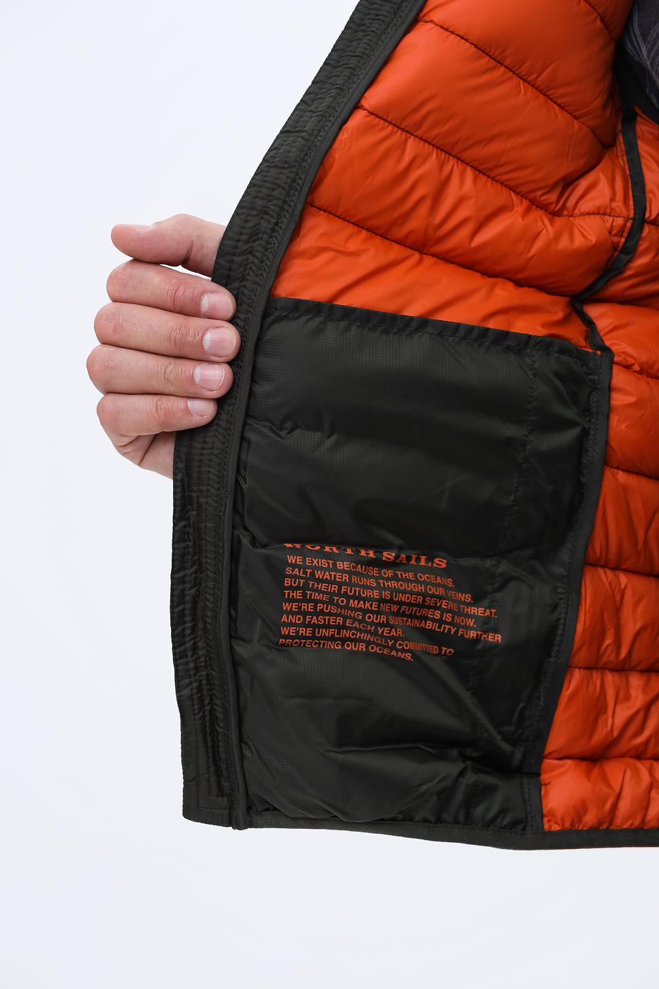 Жилет North Sails стеганый хаки