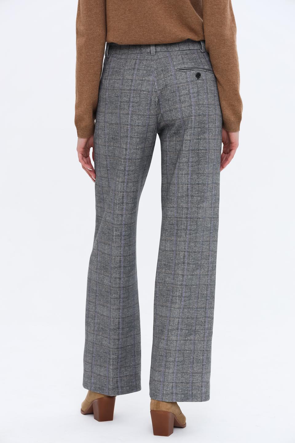 Брюки Circolo 1901 в клетку серые
