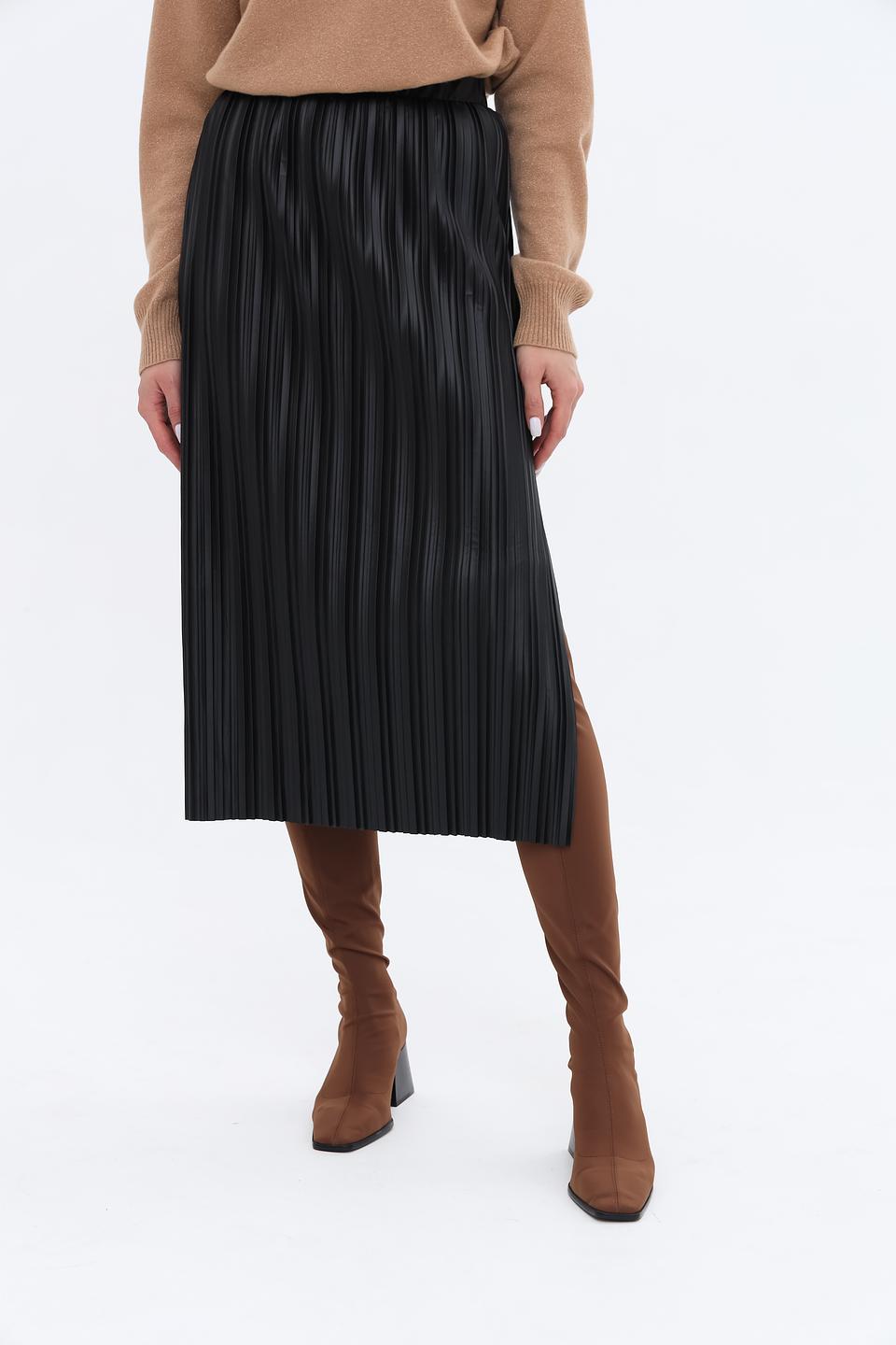 Юбка Penny Black плиссированная чёрная