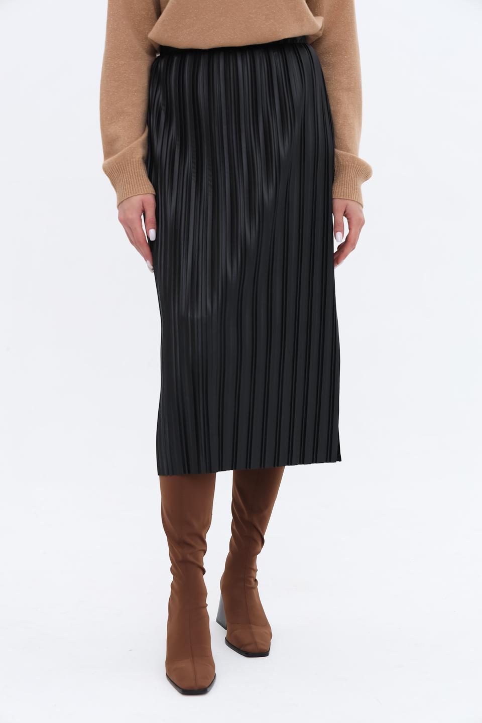 Юбка Penny Black плиссированная чёрная