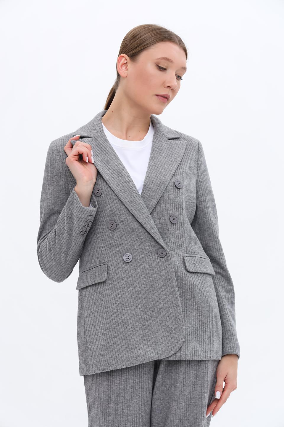 Жакет Catnoir в серую клетку