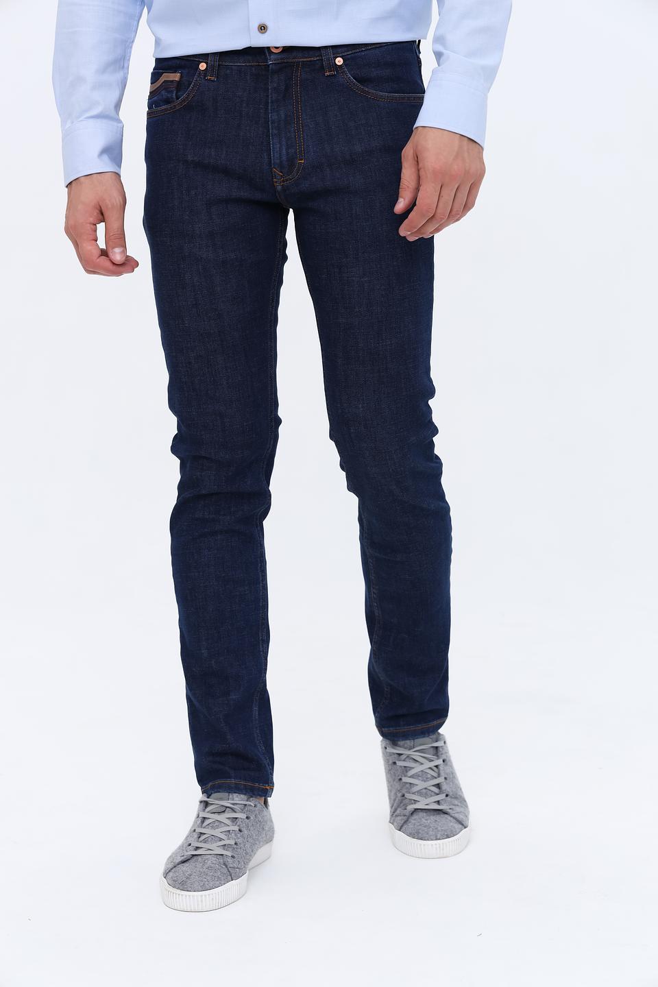 Рубашка Bugatti голубая