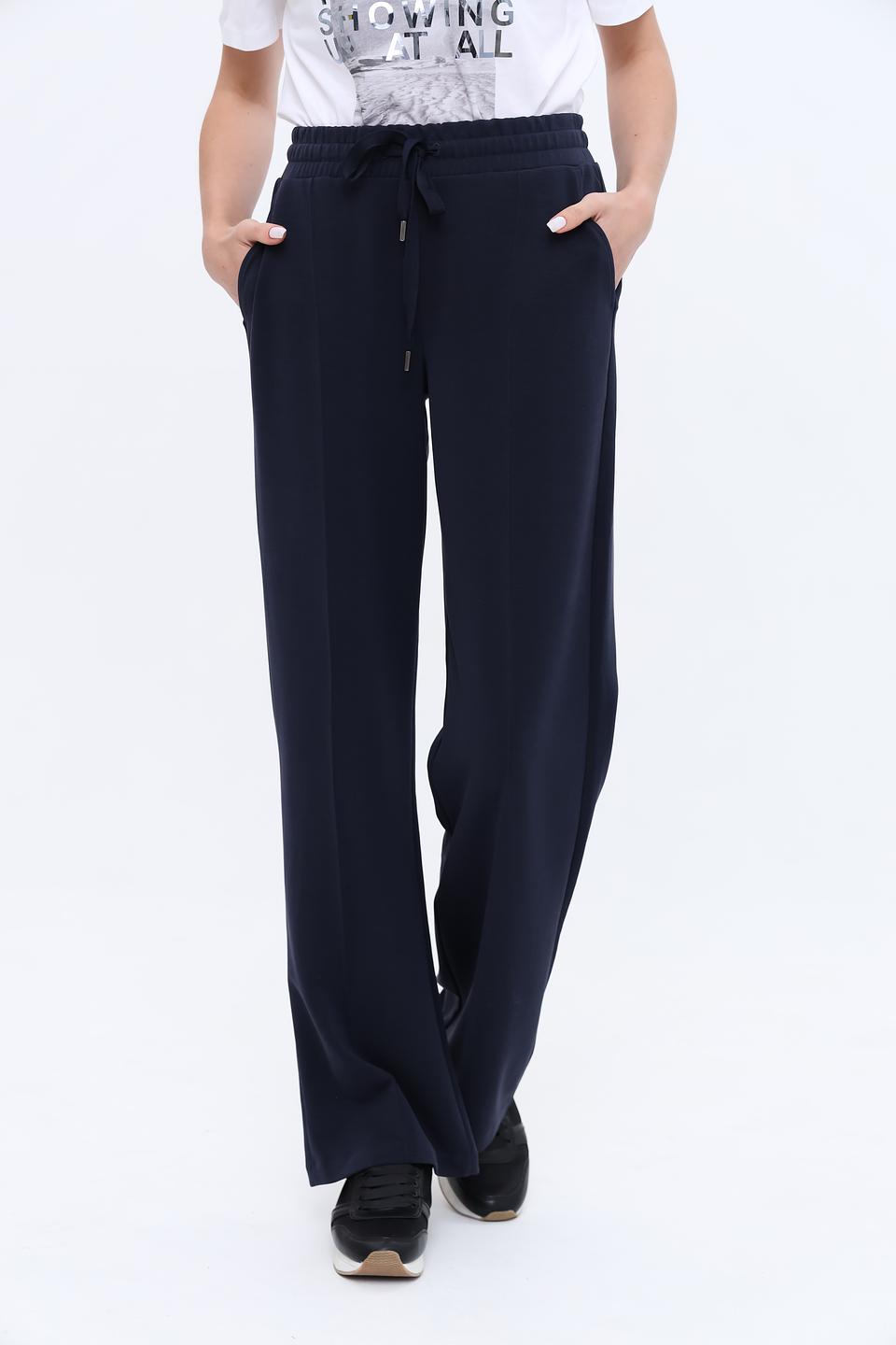 Брюки Bugatti прямого кроя темно-синие