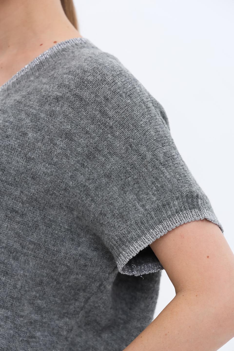 Жилет Rich and Royal серый