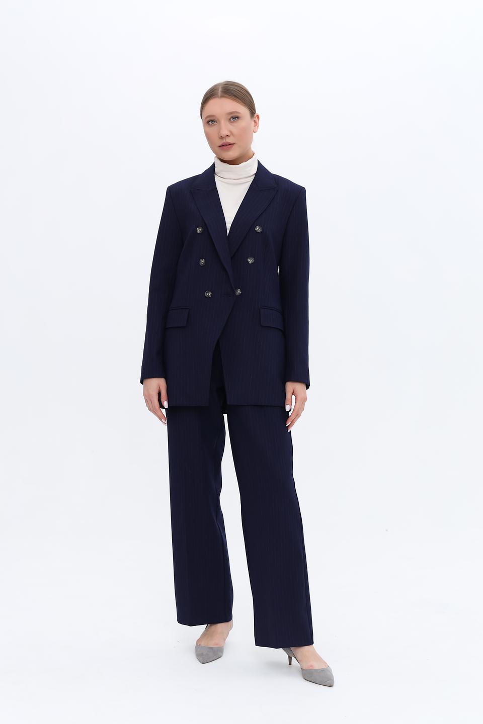 Жакет Rich and Royal приталенный синий