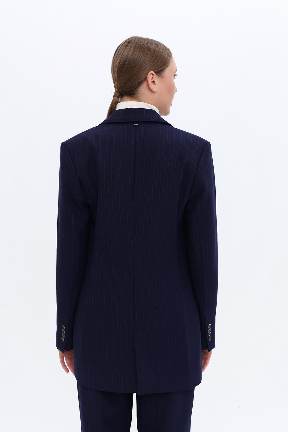 Жакет Rich and Royal приталенный синий