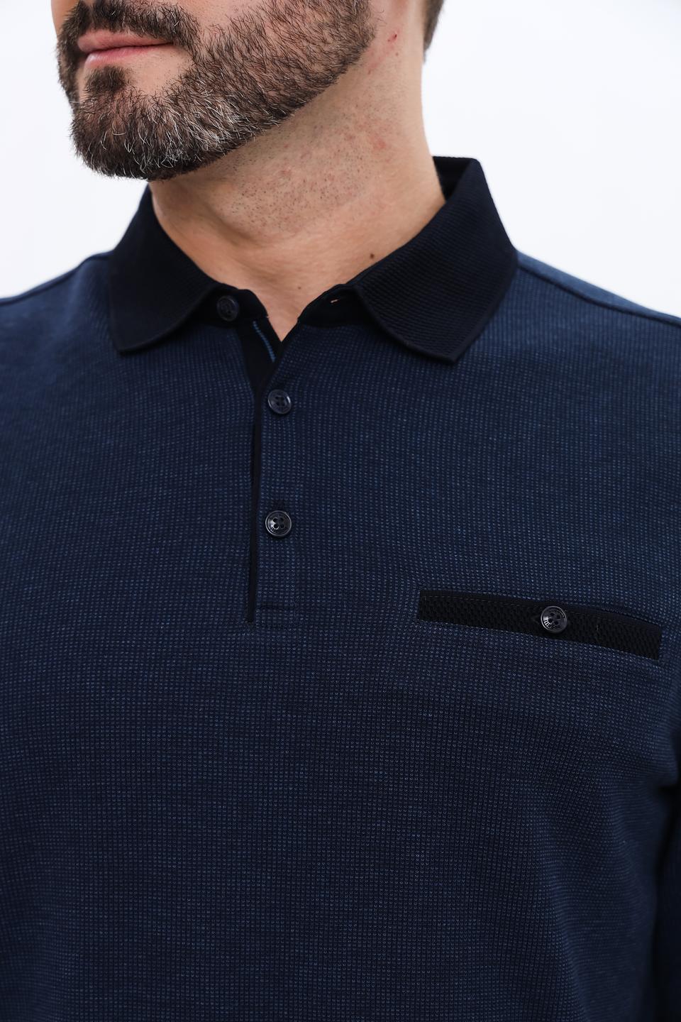 Поло Bugatti с длинным рукавом