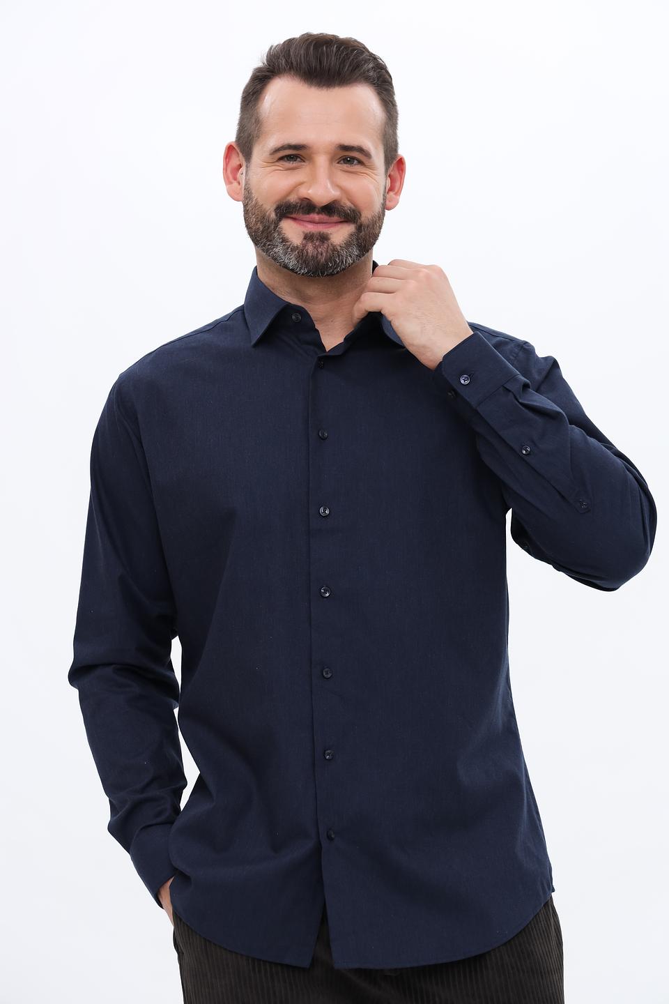 Рубашка дл Seidensticker синяя