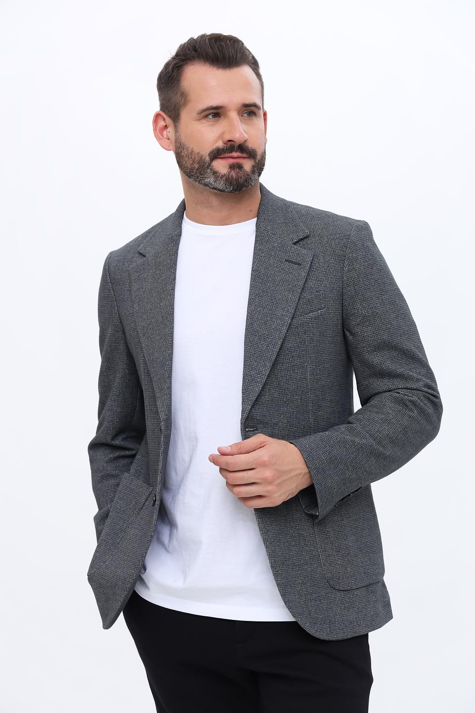 Пиджак Circolo 1901 в клетку серый