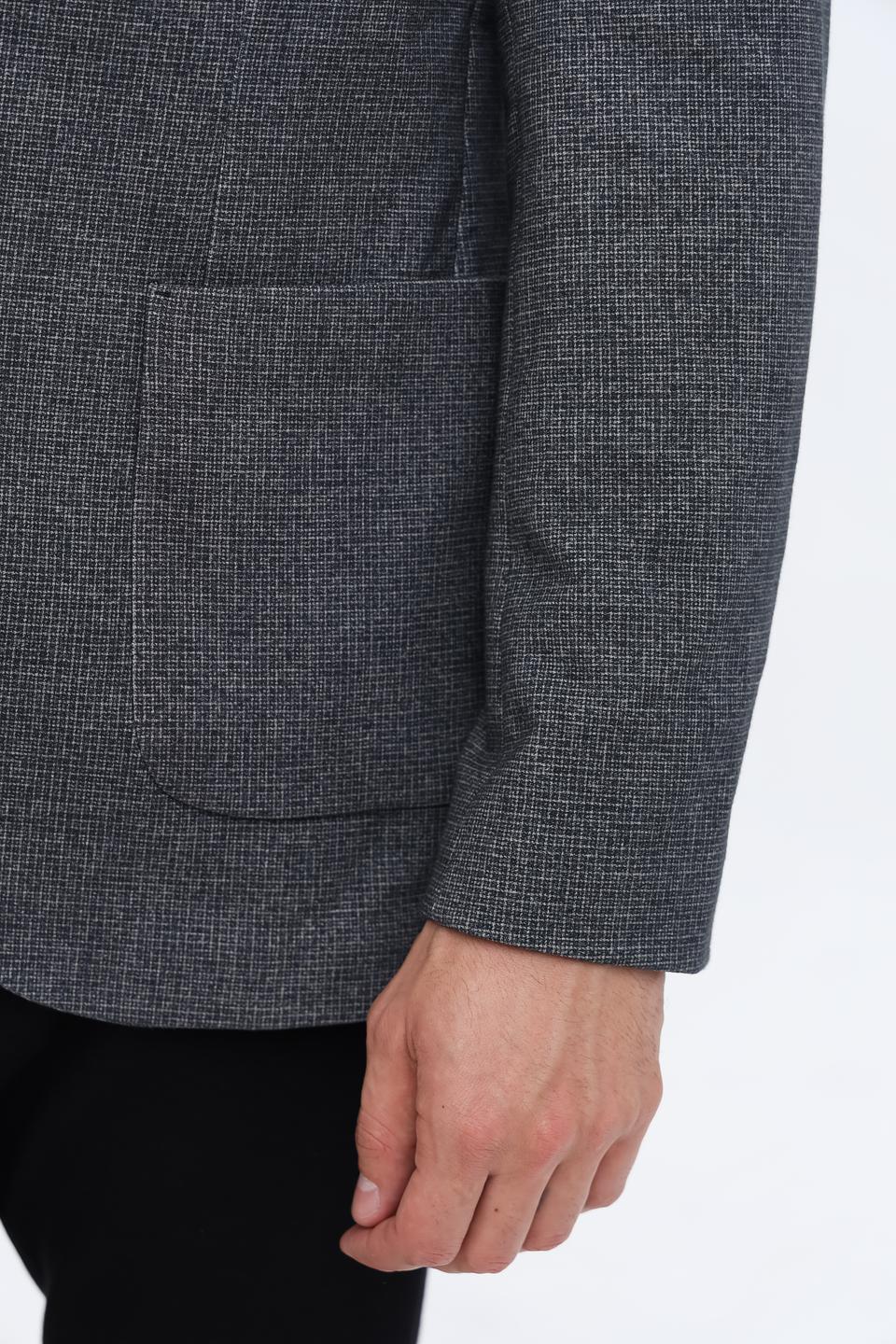 Пиджак Circolo 1901 в клетку серый