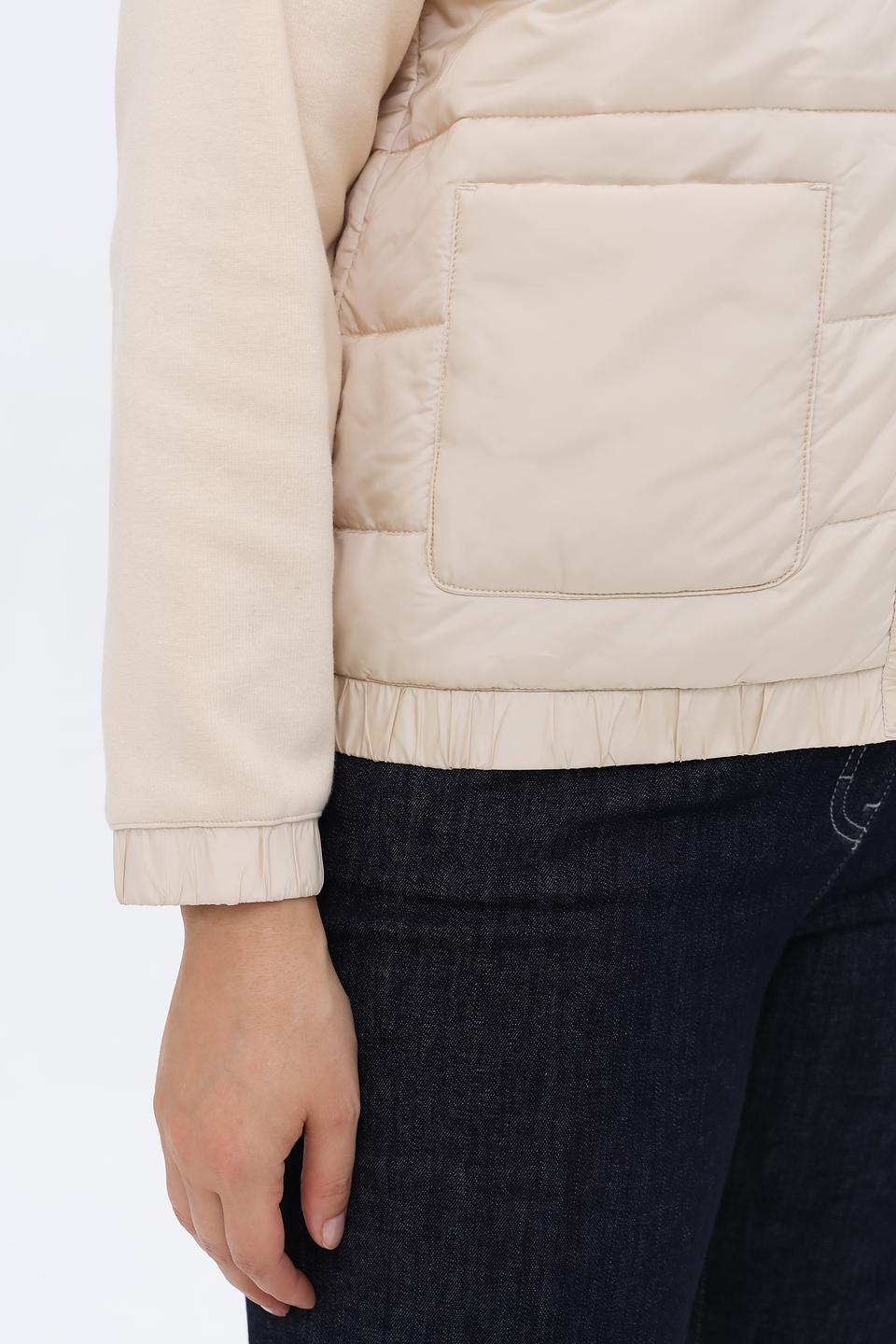 Жакет Olsen стеганый бежевый