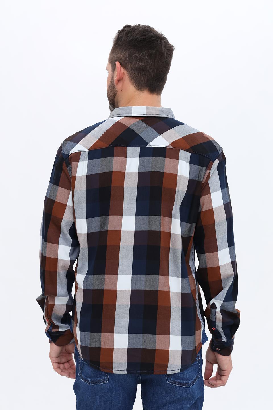 Рубашка Time Zone в клетку