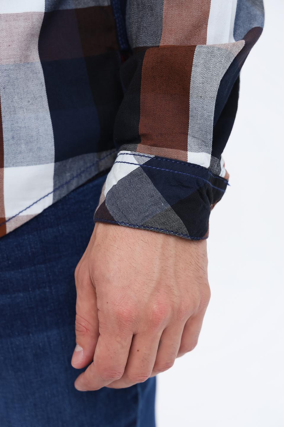 Рубашка Time Zone в клетку