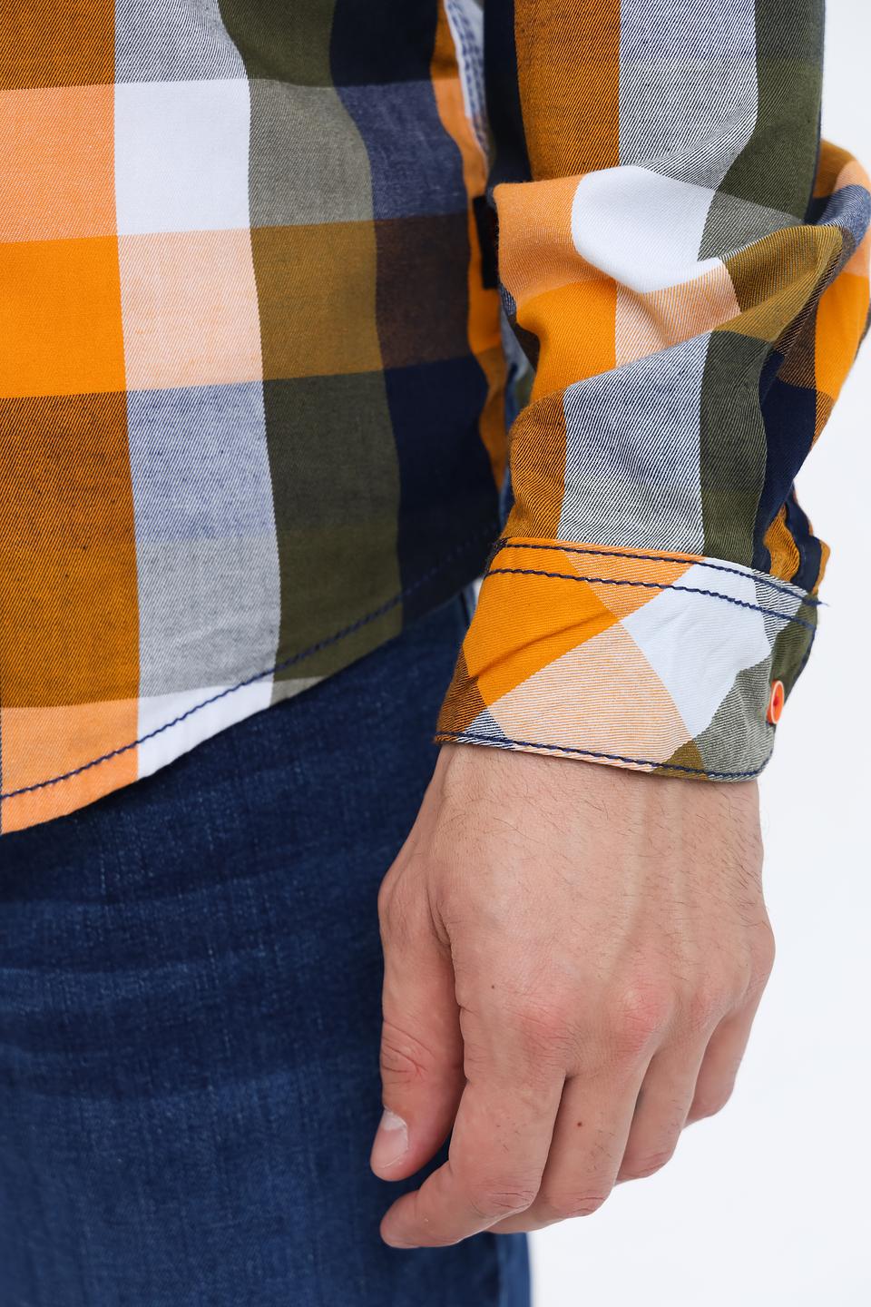 Рубашка Time Zone в клетку