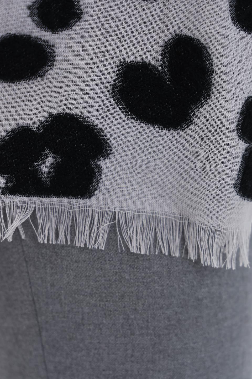 Шарф Fraas с леопардовым принтом