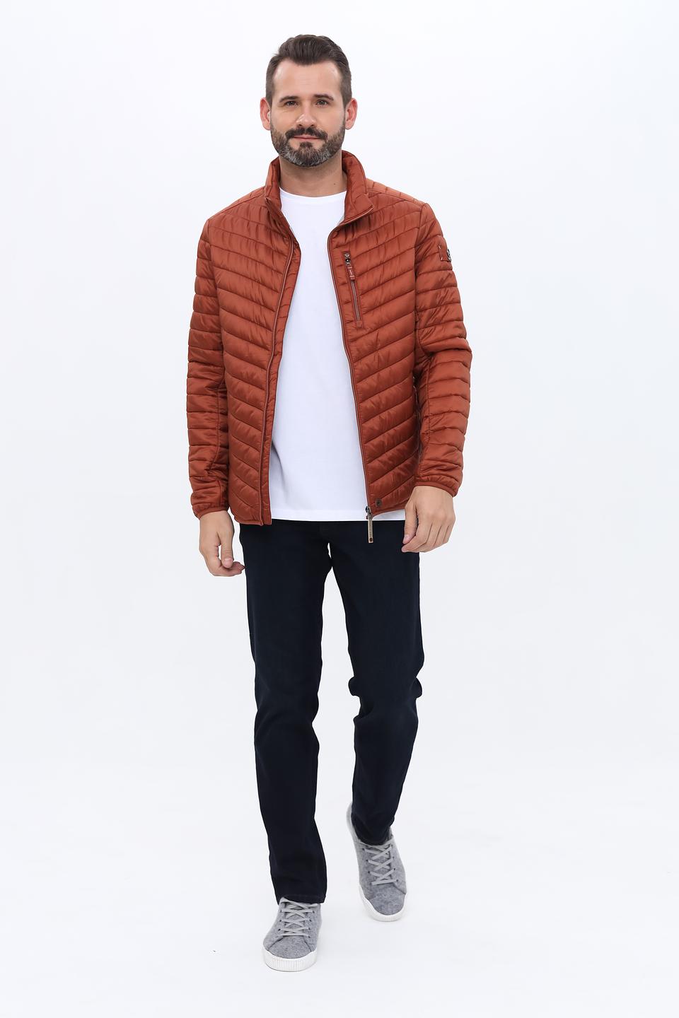 Куртка Red Point стеганая терракотовая