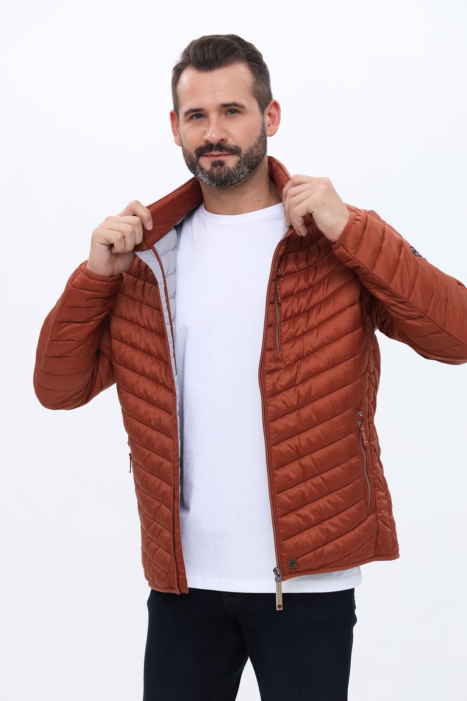Куртка Red Point стеганая терракотовая